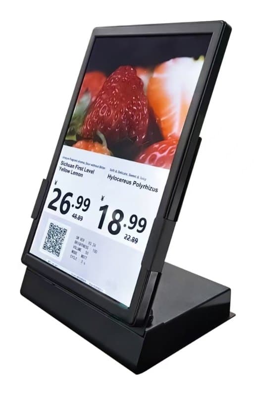 Desktop dynamic display with charging base